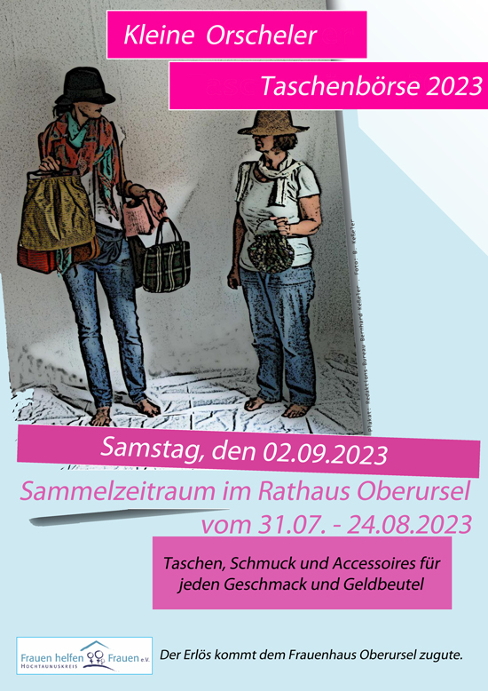 Sammelaktion für Taschen, Schmuck und Accessoires 